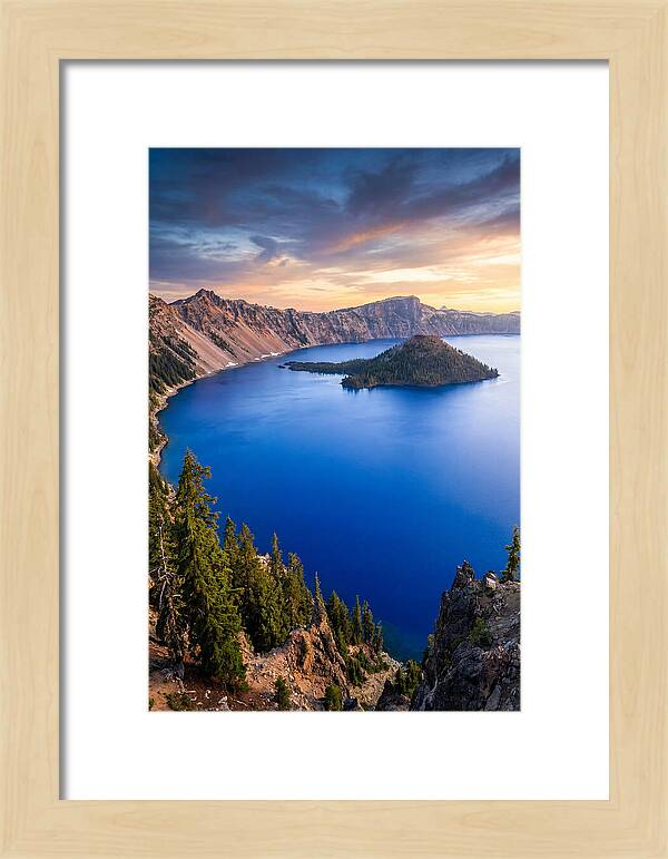 Tranquil Reflections At Crater Lake