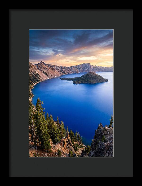Tranquil Reflections At Crater Lake