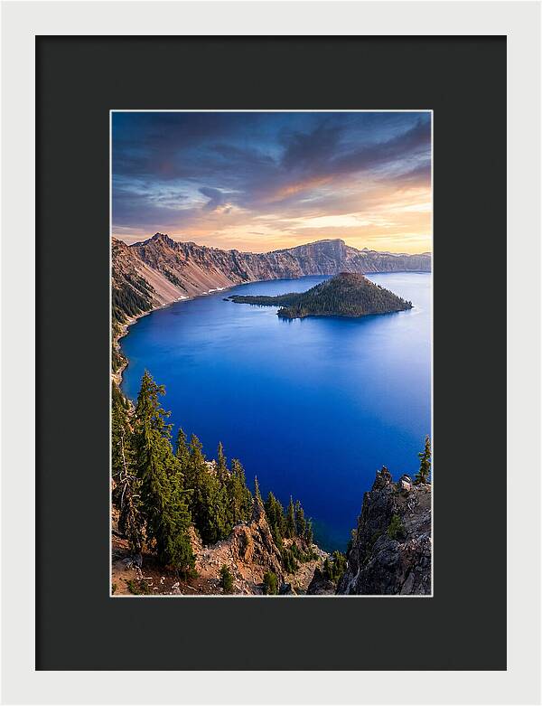 Tranquil Reflections At Crater Lake