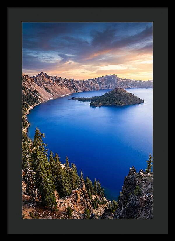 Tranquil Reflections At Crater Lake