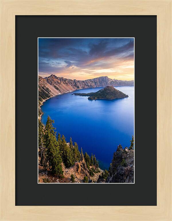 Tranquil Reflections At Crater Lake
