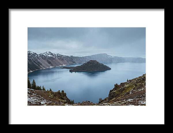 Tranquil Reflections At Crater Lake