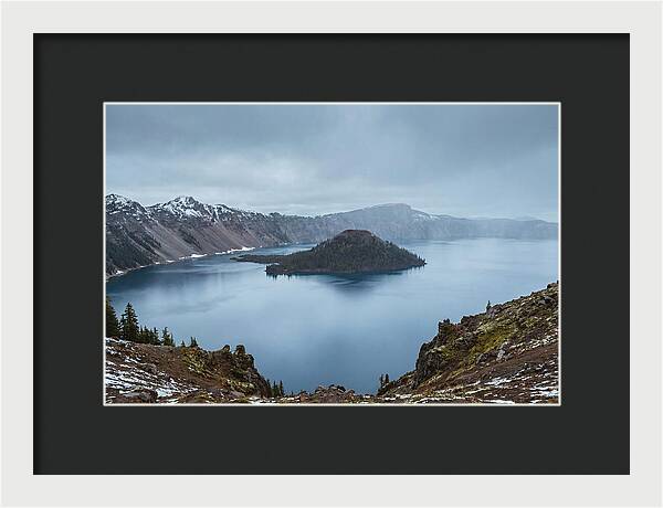 Tranquil Reflections At Crater Lake