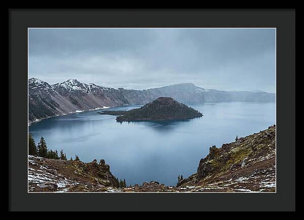 Tranquil Reflections At Crater Lake
