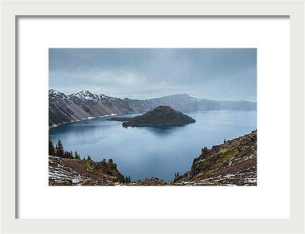 Tranquil Reflections At Crater Lake