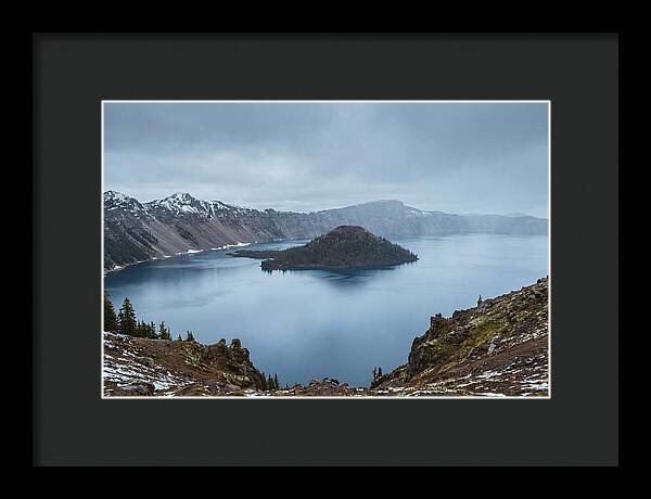 Tranquil Reflections At Crater Lake
