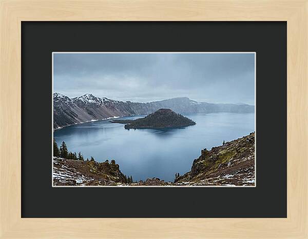 Tranquil Reflections At Crater Lake