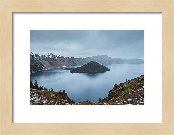 Tranquil Reflections At Crater Lake