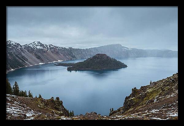 Tranquil Reflections At Crater Lake