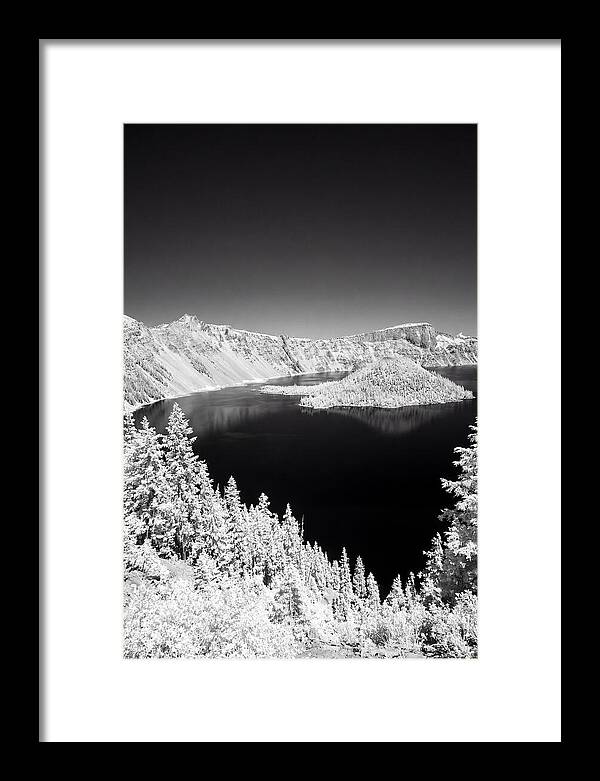Tranquil Reflections At Crater Lake