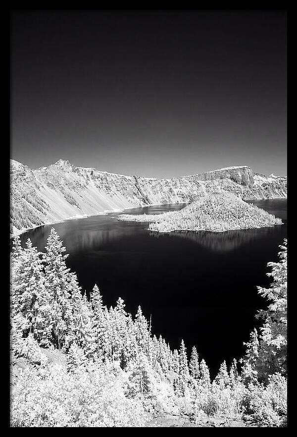 Tranquil Reflections At Crater Lake