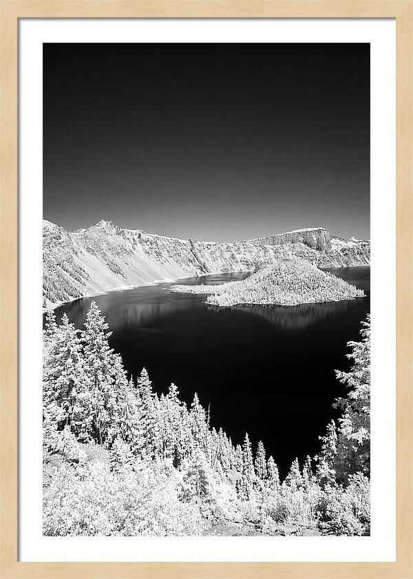 Tranquil Reflections At Crater Lake