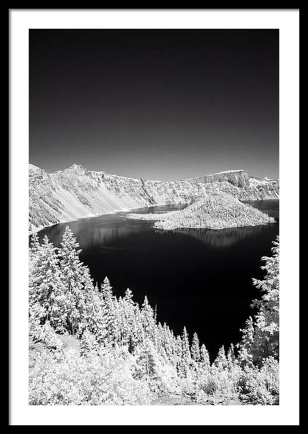 Tranquil Reflections At Crater Lake