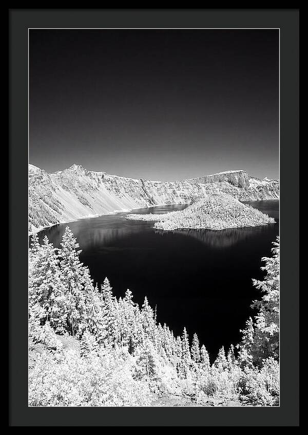 Tranquil Reflections At Crater Lake