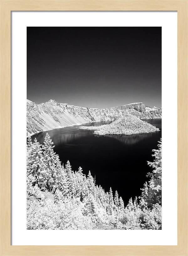 Tranquil Reflections At Crater Lake