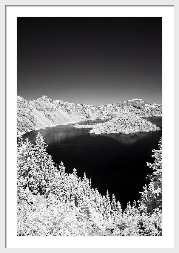 Tranquil Reflections At Crater Lake