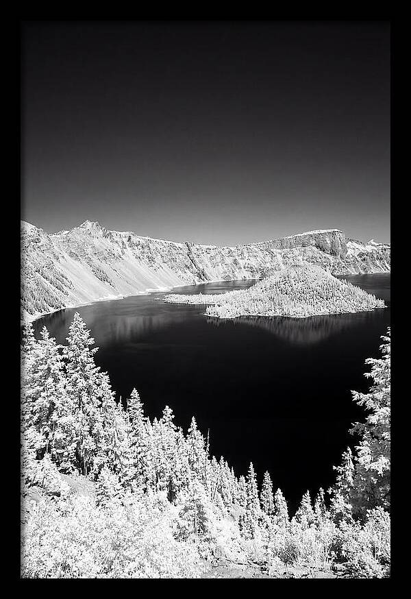 Tranquil Reflections At Crater Lake