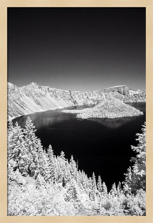 Tranquil Reflections At Crater Lake