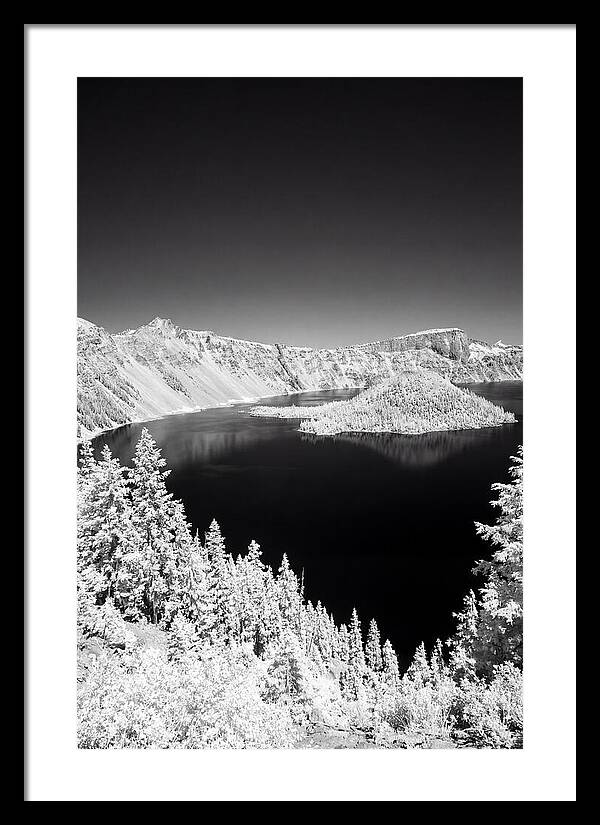 Tranquil Reflections At Crater Lake