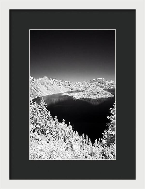 Tranquil Reflections At Crater Lake