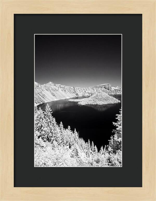 Tranquil Reflections At Crater Lake