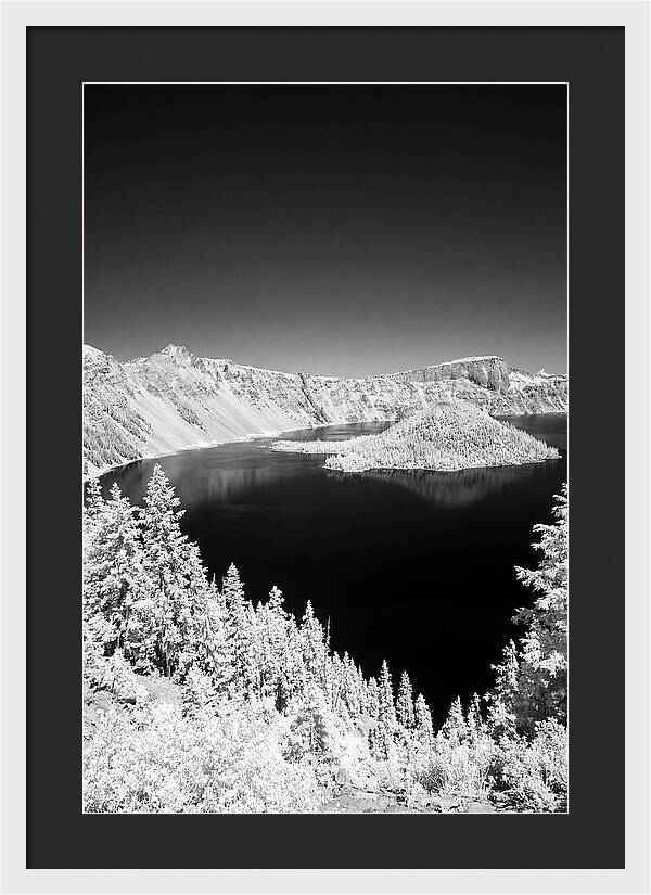 Tranquil Reflections At Crater Lake