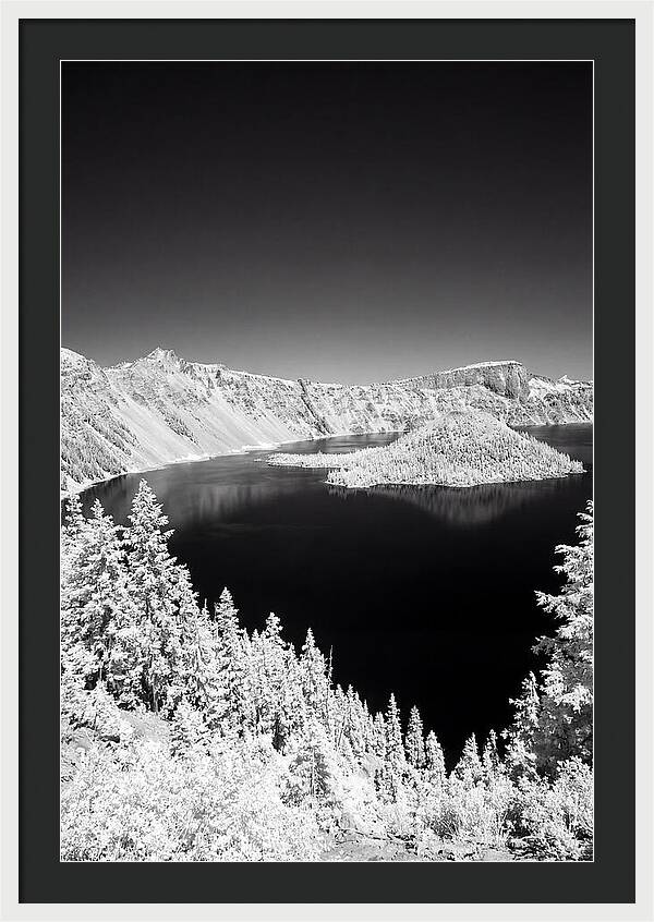 Tranquil Reflections At Crater Lake