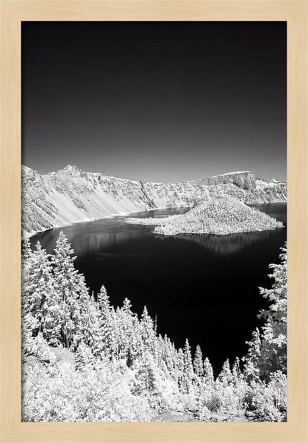 Tranquil Reflections At Crater Lake