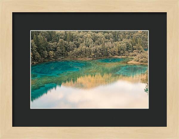 Tranquil Reflections At Five Flower Lake