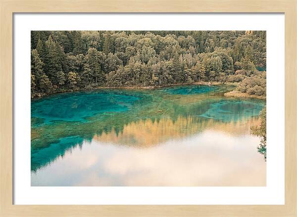 Tranquil Reflections At Five Flower Lake