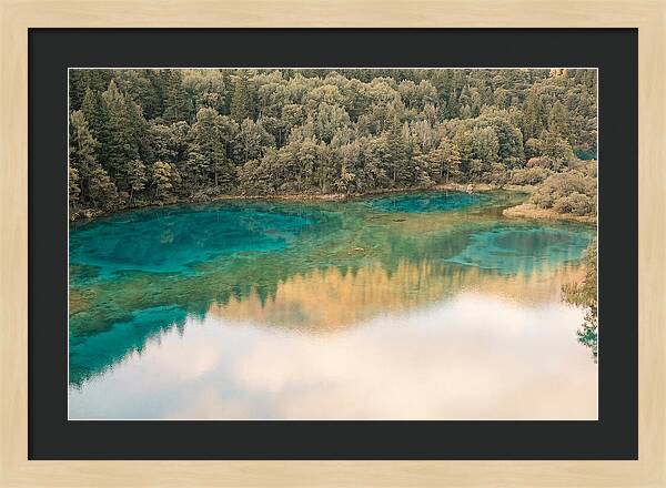 Tranquil Reflections At Five Flower Lake