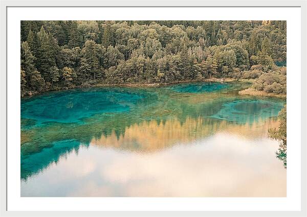 Tranquil Reflections At Five Flower Lake