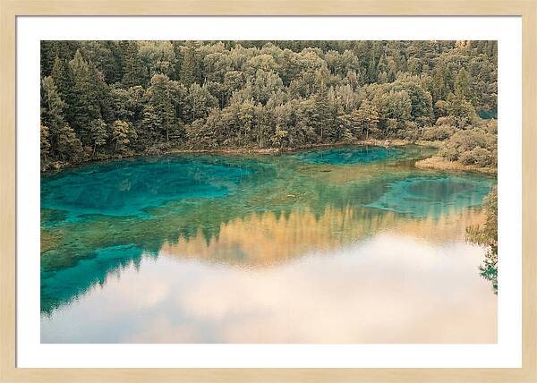 Tranquil Reflections At Five Flower Lake
