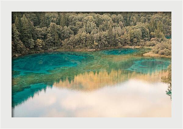 Tranquil Reflections At Five Flower Lake