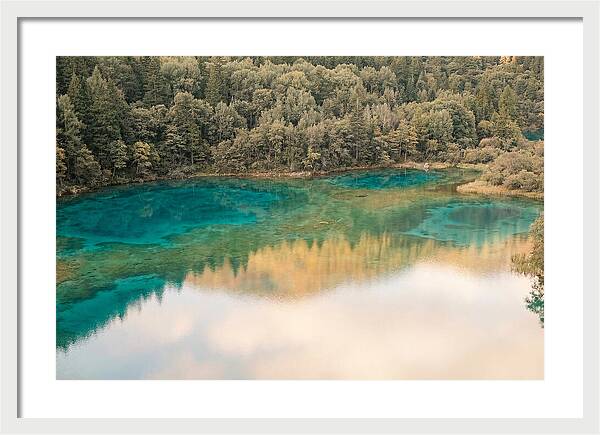 Tranquil Reflections At Five Flower Lake
