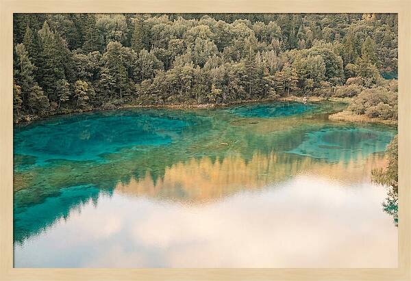 Tranquil Reflections At Five Flower Lake