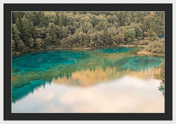 Tranquil Reflections At Five Flower Lake