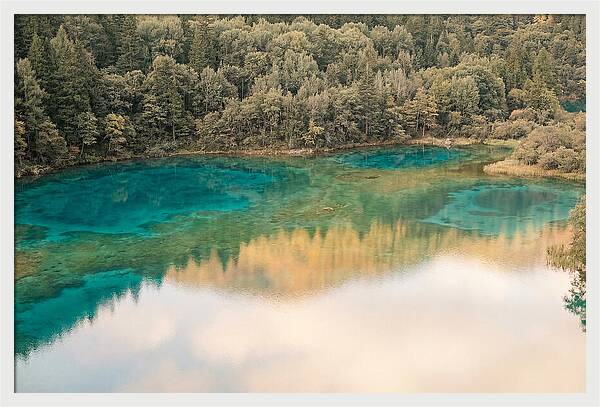 Tranquil Reflections At Five Flower Lake