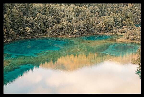 Tranquil Reflections At Five Flower Lake