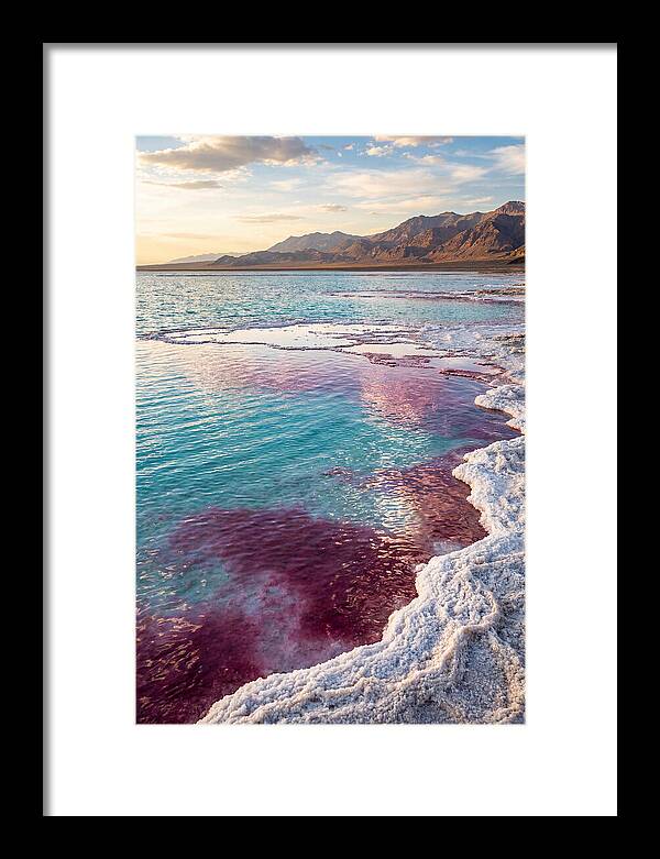 Tranquil Reflections At Great Salt Lake