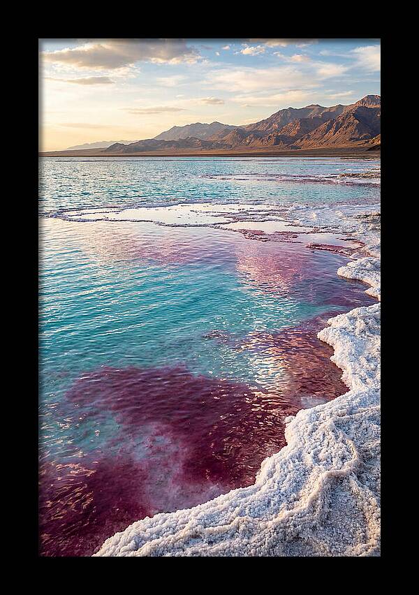 Tranquil Reflections At Great Salt Lake