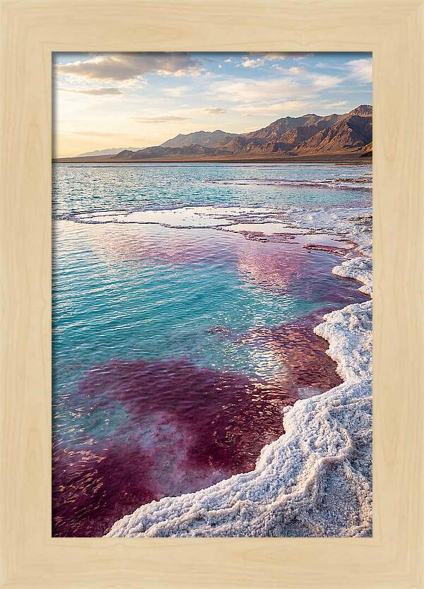 Tranquil Reflections At Great Salt Lake