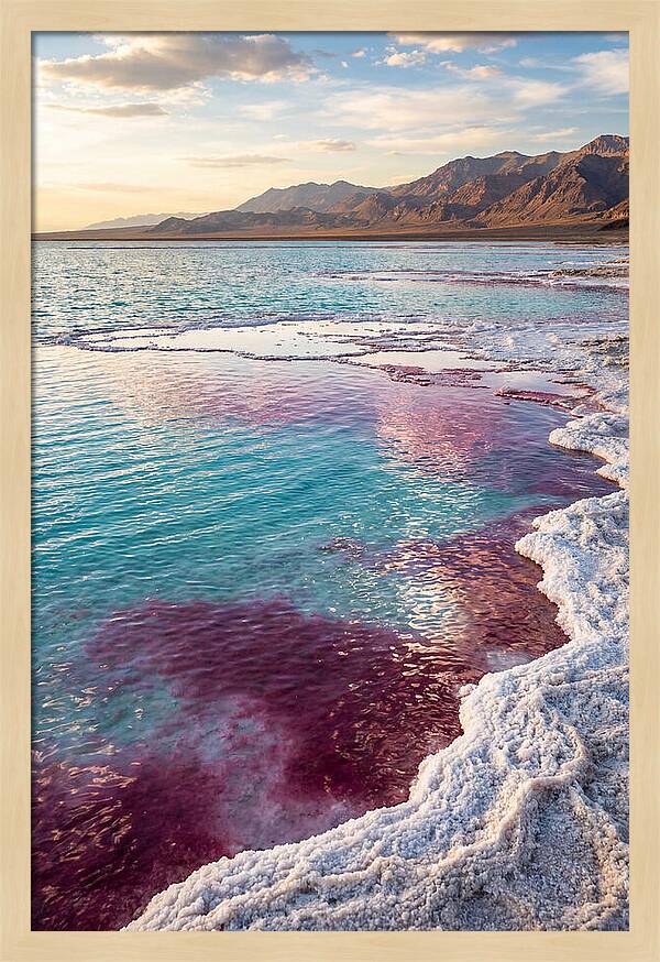 Tranquil Reflections At Great Salt Lake
