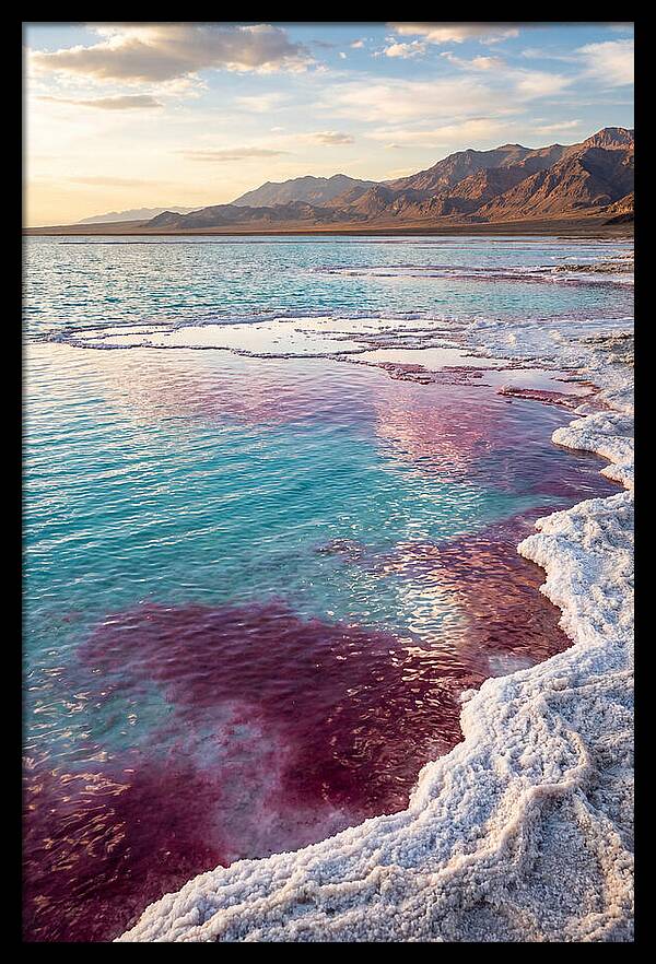 Tranquil Reflections At Great Salt Lake