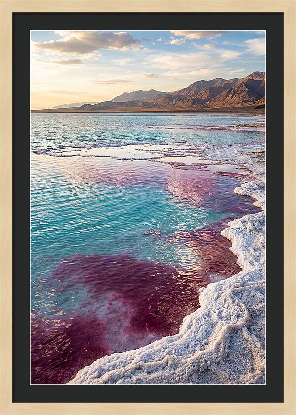 Tranquil Reflections At Great Salt Lake