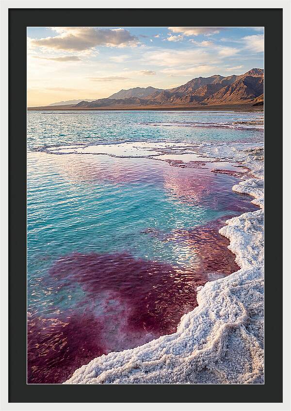 Tranquil Reflections At Great Salt Lake