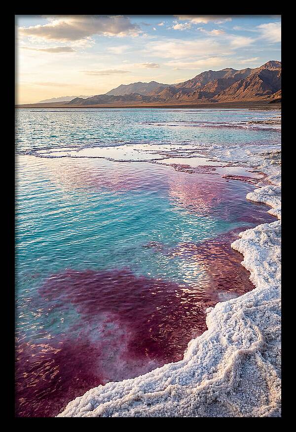 Tranquil Reflections At Great Salt Lake