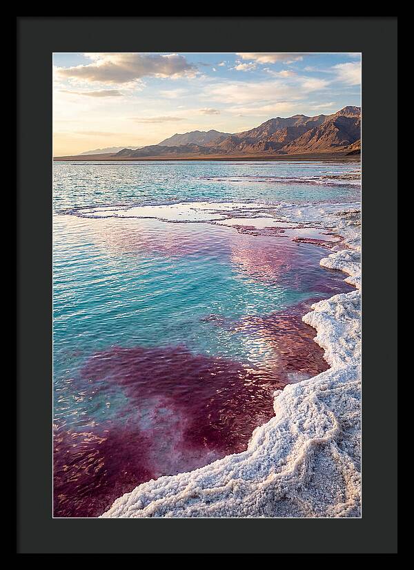 Tranquil Reflections At Great Salt Lake