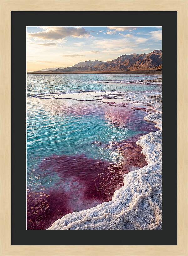 Tranquil Reflections At Great Salt Lake