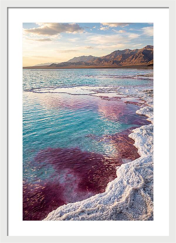 Tranquil Reflections At Great Salt Lake
